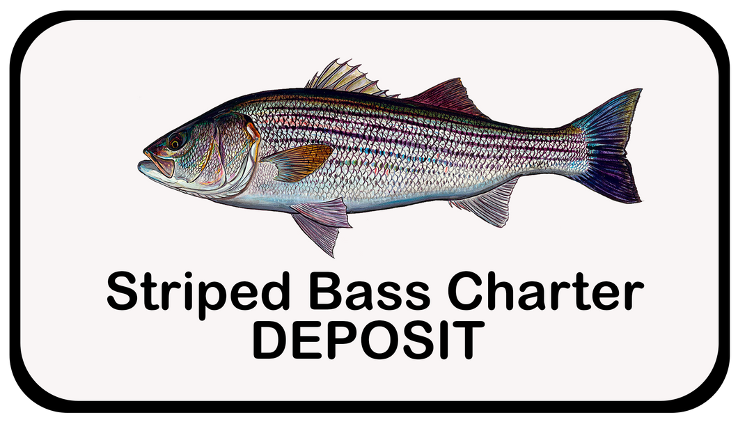 Striped Bass Charter Deposit