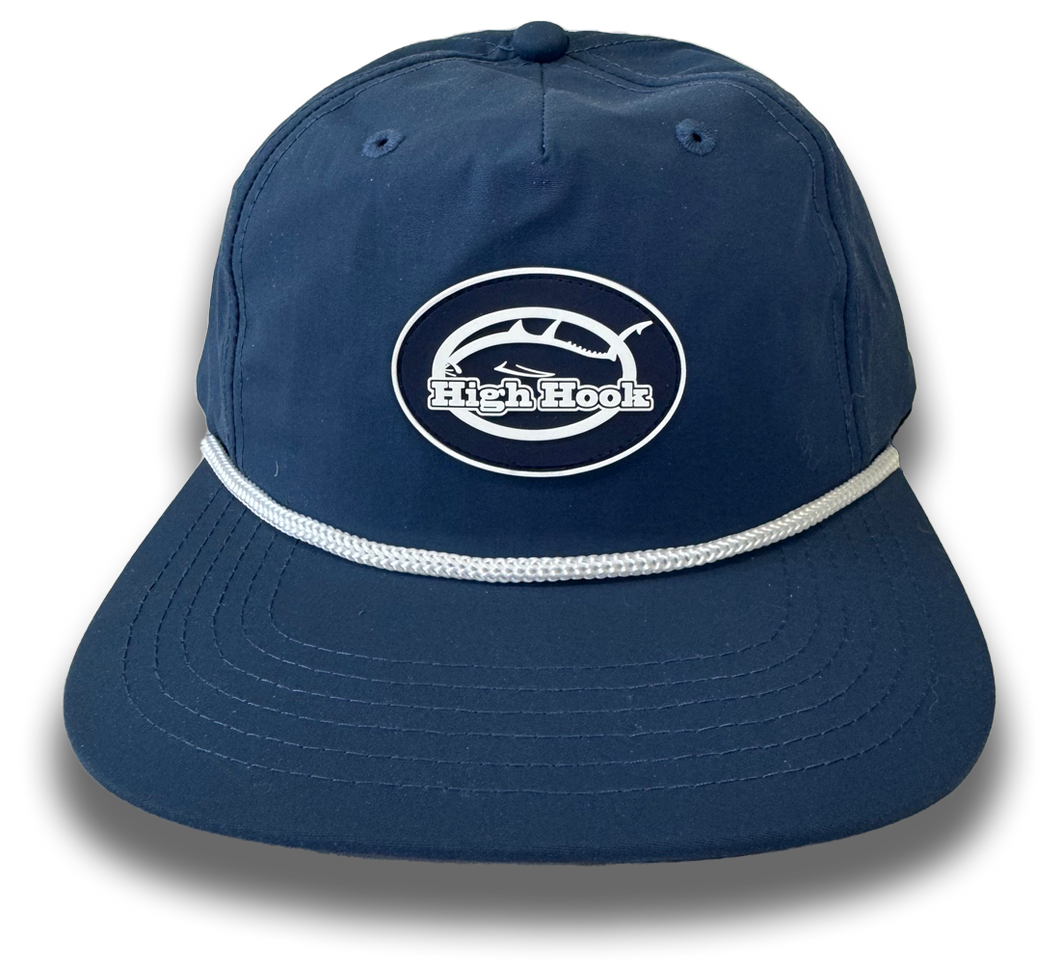 High Hook Nylon Snapback (BLUE)