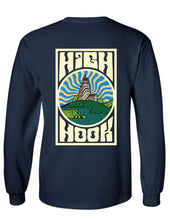 Load image into Gallery viewer, High Hook Gurnet Point Long Sleeve (Navy)
