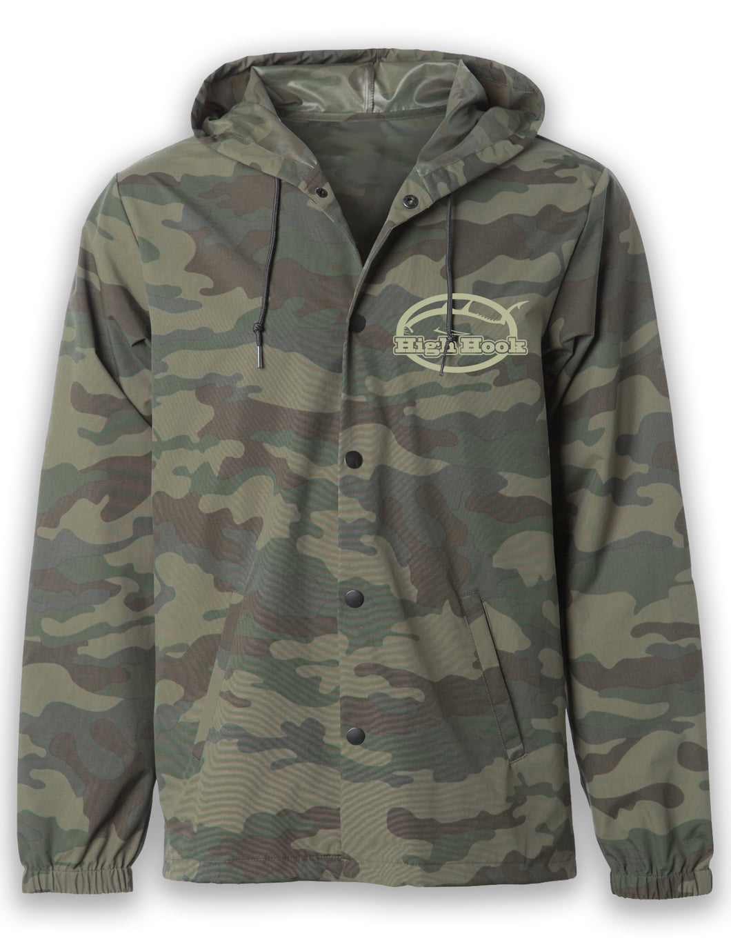 High Hook Camo Windbreaker